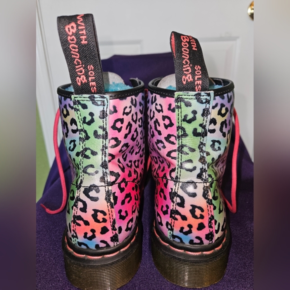 Dr. Martens Colorful Animal Print Boots - Picture 7 of 7